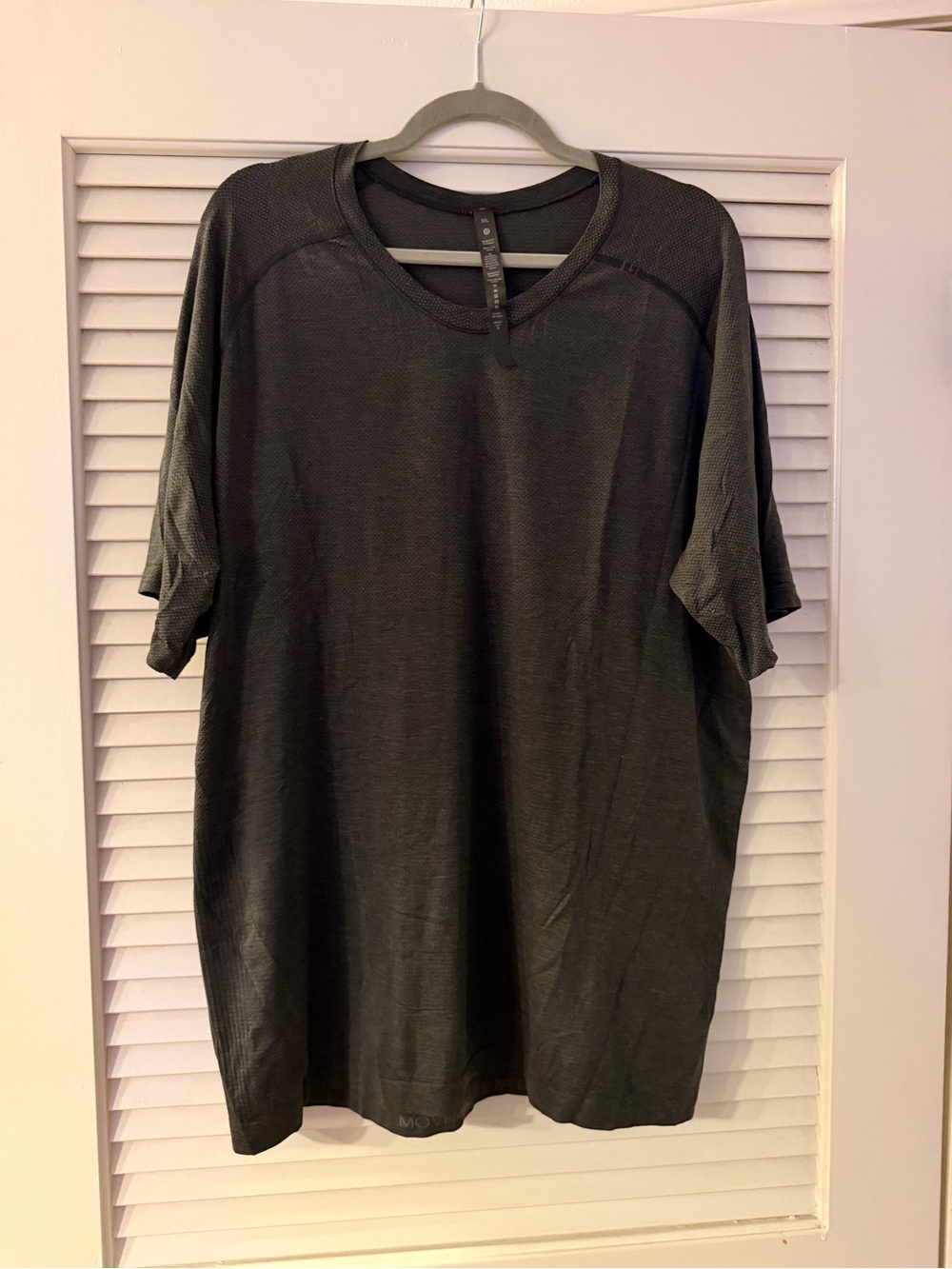 Men's Lululemon Metal Vent Tech - Black/ Charcoal Gray